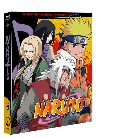 Naruto Box 3 BD Ep. 51-75 - BD