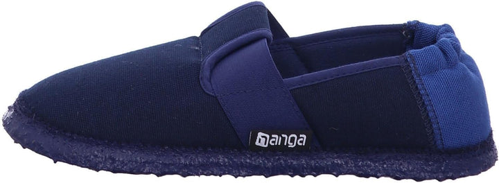 Nanga Unisex Kinder Klette Hausschuhe 24 EU Blau, 24 EU Blau
