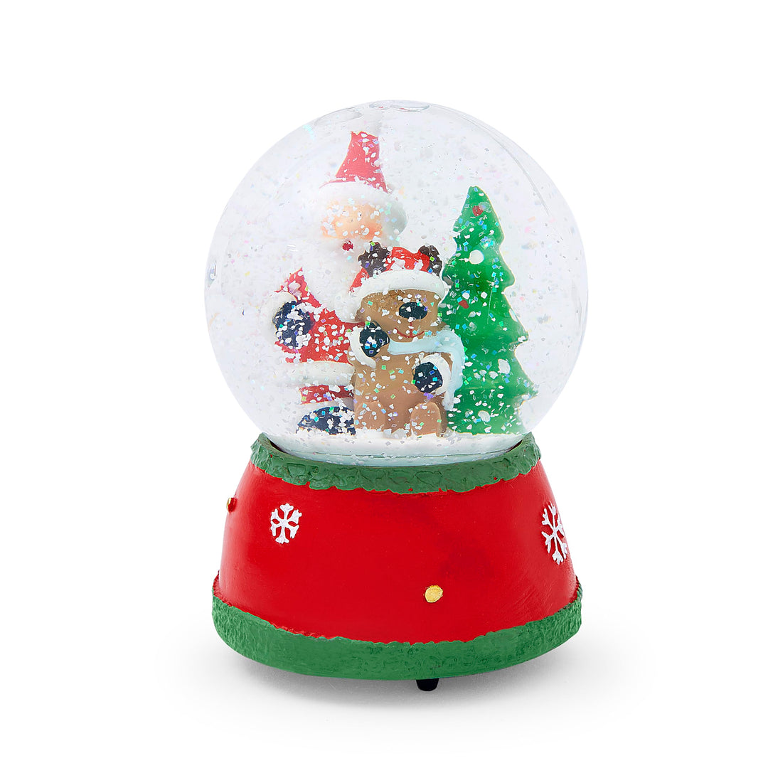 Schneekugel mit Vater Weihnachten Spieluhr