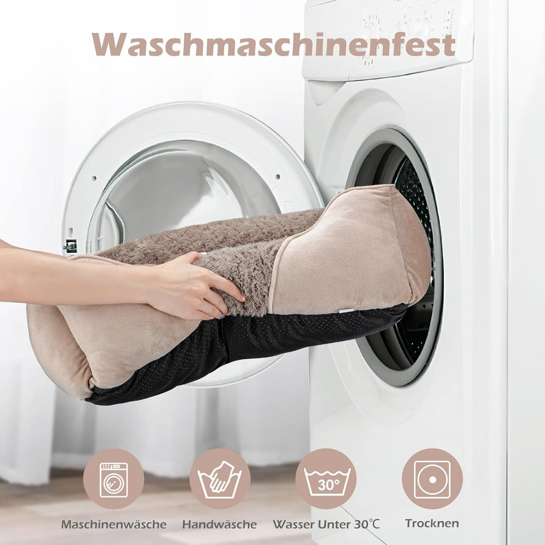 JOEJOY Hundebett Mittelgrosse Hunde, Anti-Angst Hundekorb rutschfest Hundebetten, Hundebett Waschbar