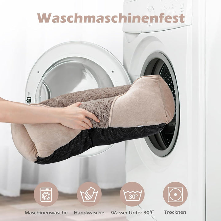 JOEJOY Hundebett Mittelgrosse Hunde, Anti-Angst Hundekorb rutschfest Hundebetten, Hundebett Waschbar