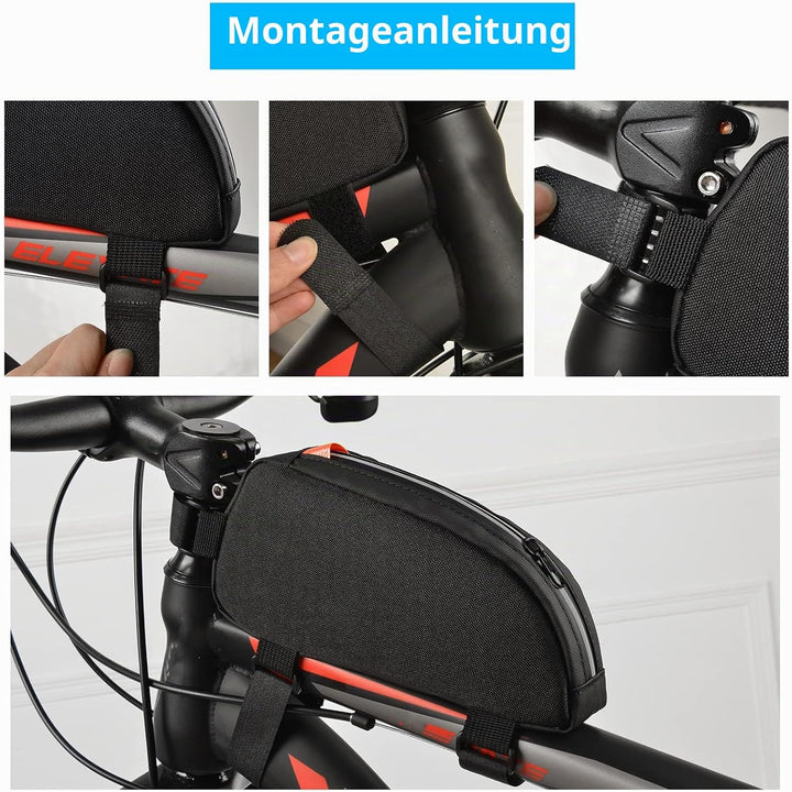 Venforest Fahrradtasche für Oberrohr, Vorderrahmen, wasserdicht, für Stassenrad, Rennrad, Mountainbi
