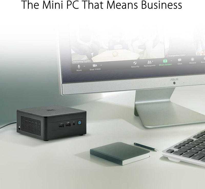 ASUS NUC 13 Pro Tall Kit RNUC13ANHI500002I (Intel Core i5 1340P Prozessor, Intel Iris Xe Grafik, Int