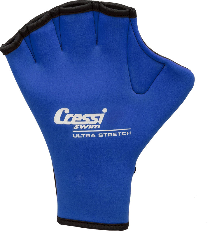 Cressi Unisex Erwachsene Swim Gloves Schwimmhandschuhe M Blau, M Blau