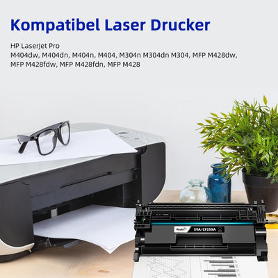 Koala 59A 59X Toner (MIT CHIP) Kompatibel für HP 59A 59X CF259A CF259X Toner Schwarz für Laserjet Pr