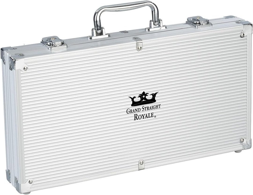 Pokerkoffer: Professionelles Poker-Set im abschliessbaren Aluminium-Koffer (Kartenspiele, Pokerspiel
