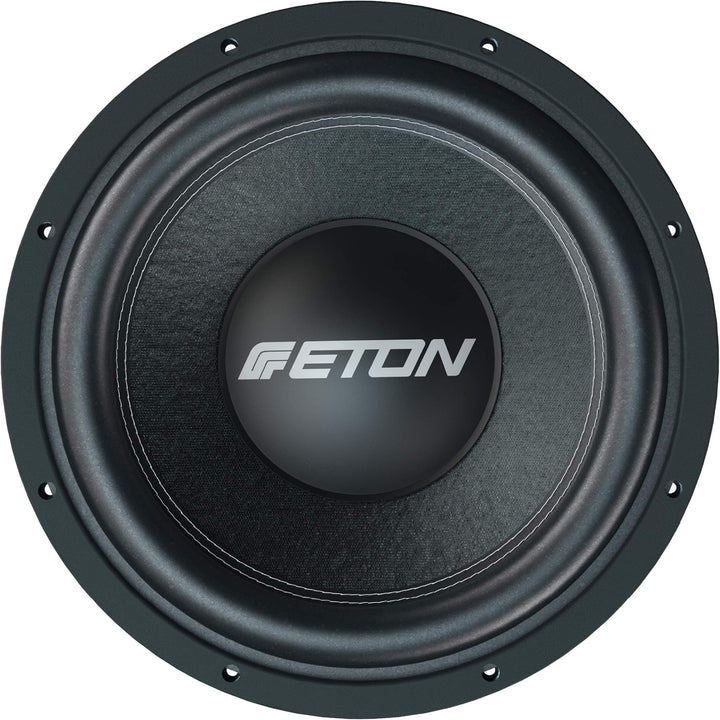 ETON PW 12: Kräftiger 30 cm / 12 Zoll Langhub Woofer, Bass fürs Auto, Bass Lautsprecher mit Ferritma
