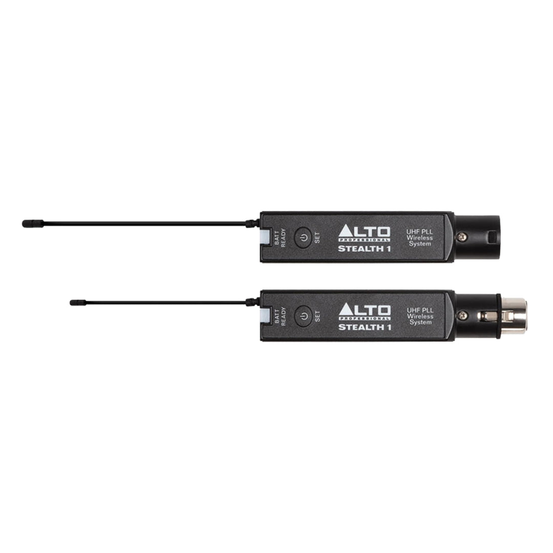 Alto Professional Stealth 1 - Mono UHF XLR drahtloses Audiosystem, Sender und Empfänger für aktive L