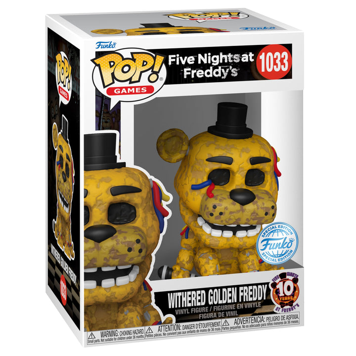 Funko Pop! Games: Five Nights at Golden Freddy&