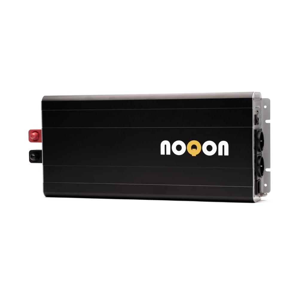 NOQON NSC2524 2500W/24V Sinus-Wechselrichter mit Ladegerät, NVS- und USV-Funktion