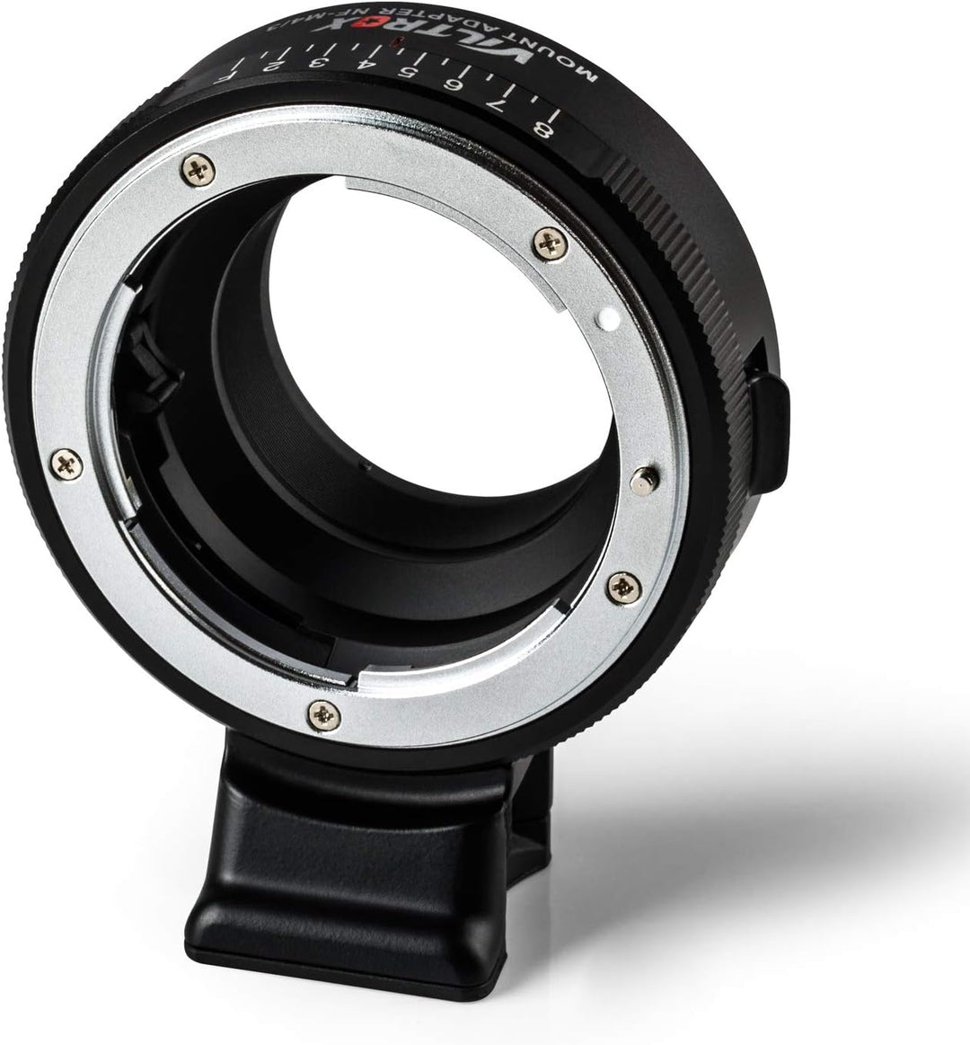 Viltrox Manueller Fokus Adapter NF-M4/3 Objektivadapter für Nikon G/F/AI/S/D Serie Objektiv auf M4/3