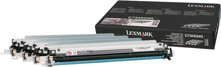 Lexmark C734X24G C734 / X734 Fotoleitereinheit 20.000 Seiten 4er-Pack, Schwarz