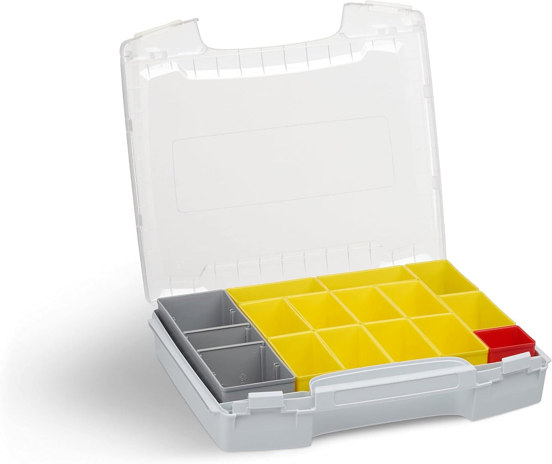 L-BOXX Sortimo Werkzeugkoffer-Set LS-Boxx 306 lichtgrau bestückt mit i-Boxx 72 B3 und LS-Schublade 7