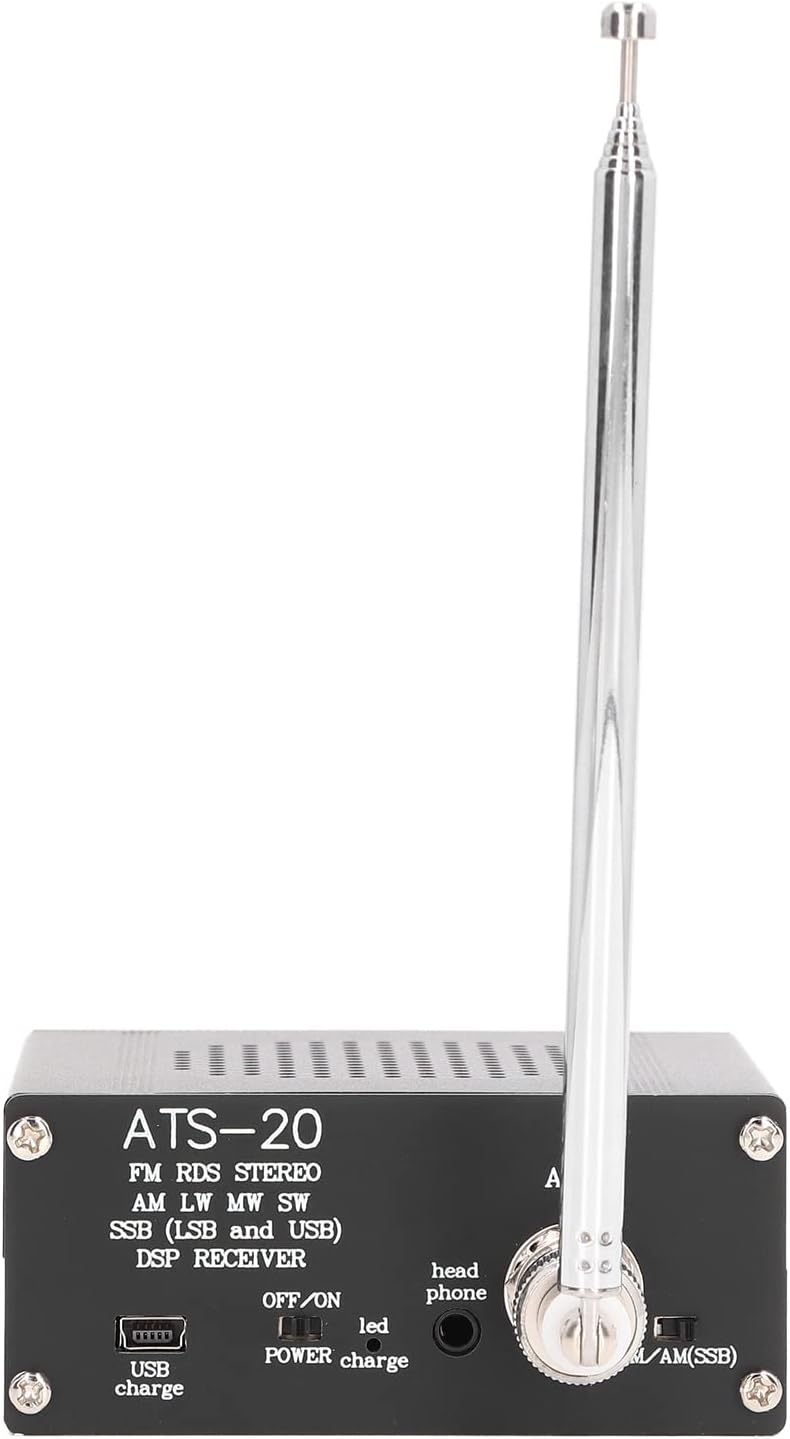 ATS 20 SI4732 Vollband-Funkempfänger Radios Kurzwellenempfänger AM FM MW SW SSB LSB USB-Scanner Trag
