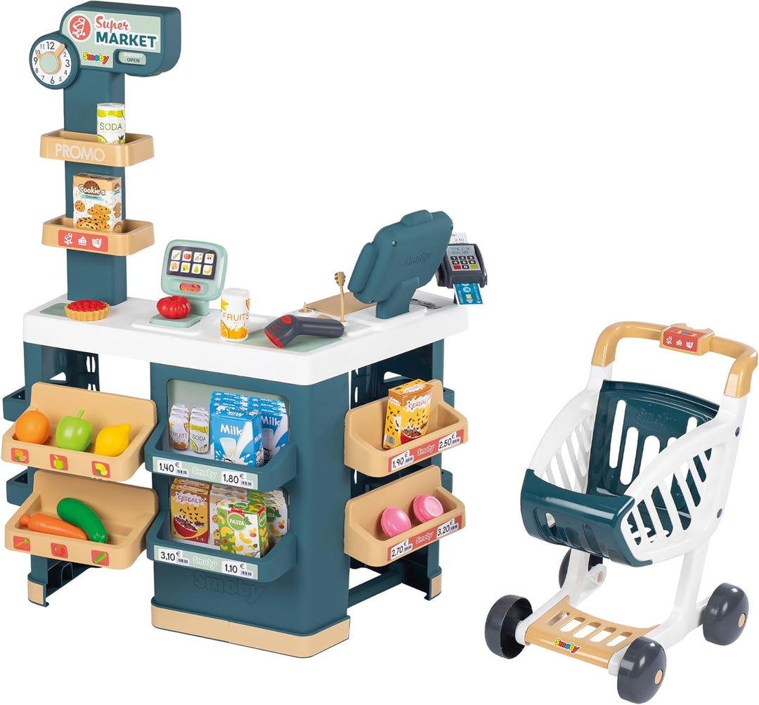 Smoby Supermarkt mit Einkaufswagen