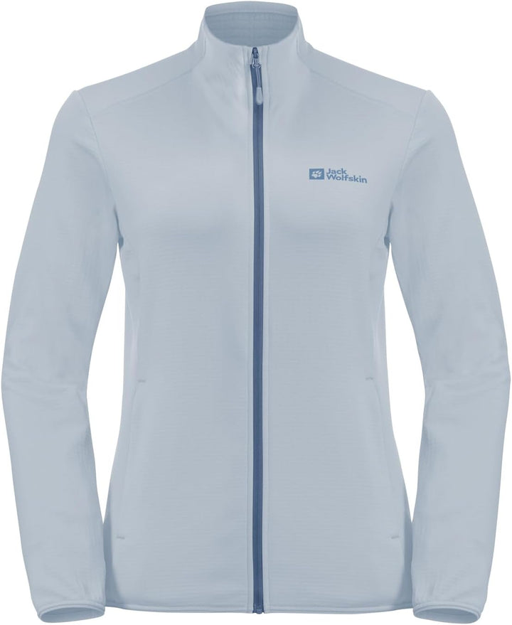 Jack Wolfskin Damen Kolbenberg Fz W Fleece-Jacke L Soft Blue, L Soft Blue