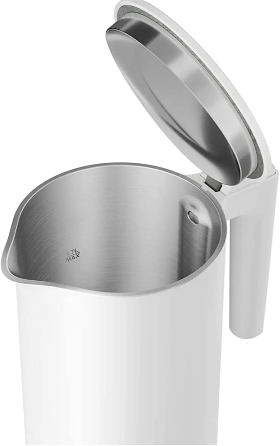 Xiaomi Mi Electric Kettle 2 Wasserkocher BPA-frei (1,7 Liter, 1.800 Watt, Edelstahlinnengehäuse, Alu