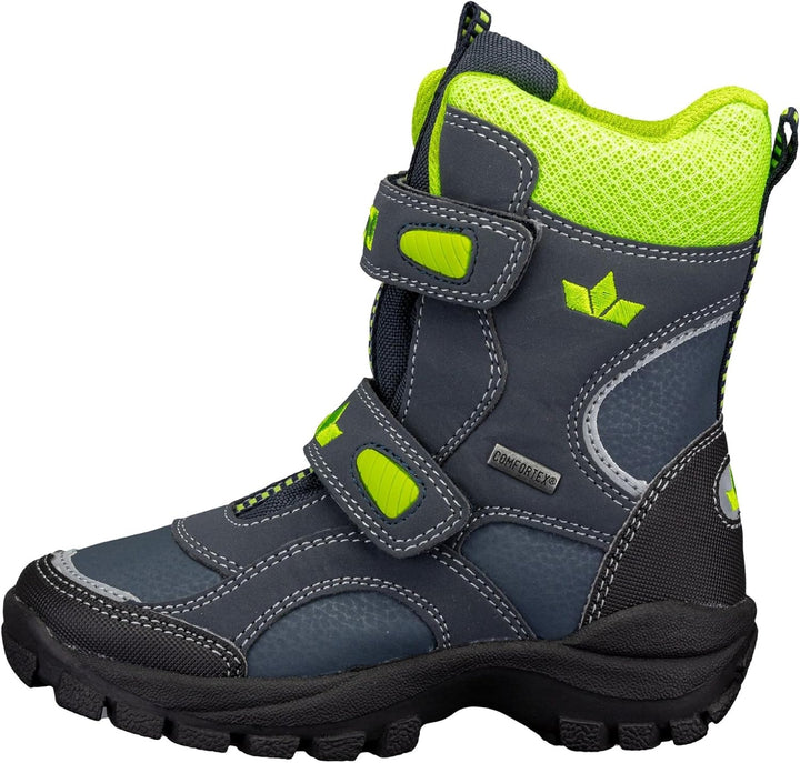 Lico Jungen Samuel V Schneestiefel 25 EU Marine Schwarz Lemon, 25 EU Marine Schwarz Lemon