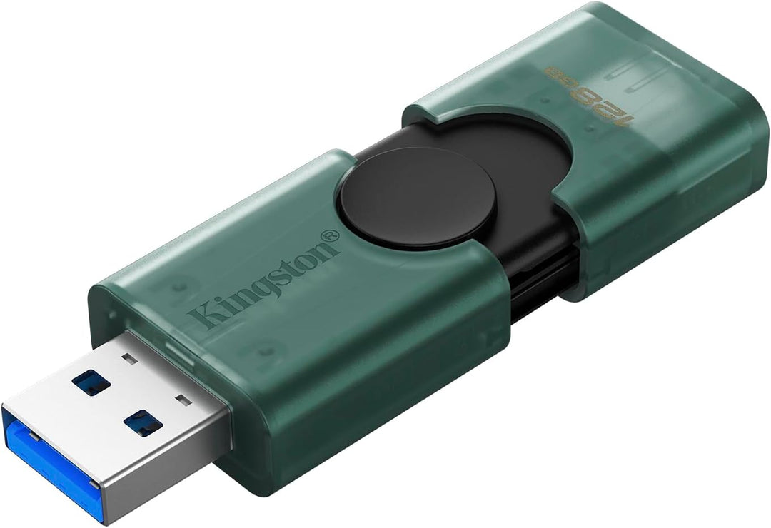 Kingston DataTraveler Duo USB-Flashspeicher 128GB USB-A + C 3.2 DuoG2 - DTDEG2/128GB, 128GB