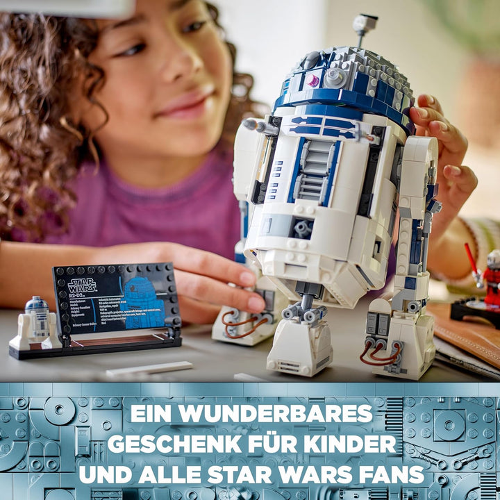 Lego Star Wars R2-D2, Modell-Set für Kinder, Jungen & Mädchen, baubare Spielzeug-Droidenfigur mit 25