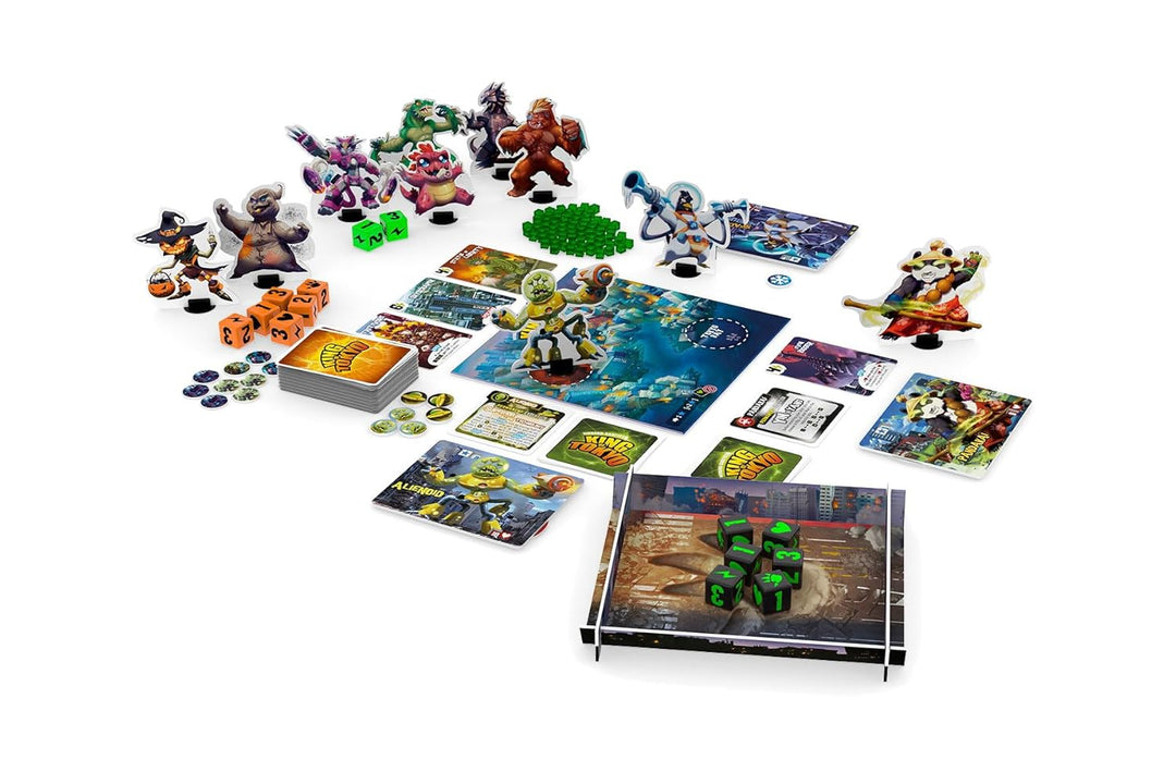 Iello IEL51877 King of Tokyo: Monster Box (englisch) King of Tokyo Monster Box Base Game 1. König vo