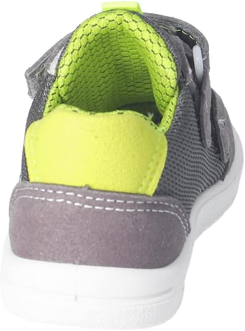 RICOSTA Jungen Low-Top Sneaker SAM, Kinder Lauflernschuhe, Weite: Mittel, lose Einlage 21 EU Grau 45