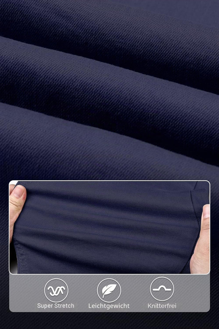 GINGTTO Skinny Jeans Herren Slim Fit Super Stretch Denim Hose Regular Fit 4 Seasons Herrenjeans Blau