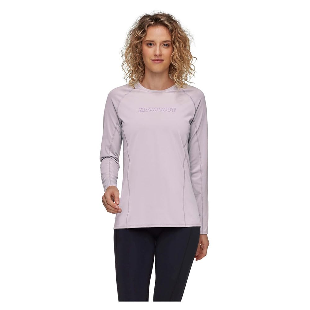 Mammut Damen Selun FL Logo Longsleeve XL Alpine Calamint, XL Alpine Calamint