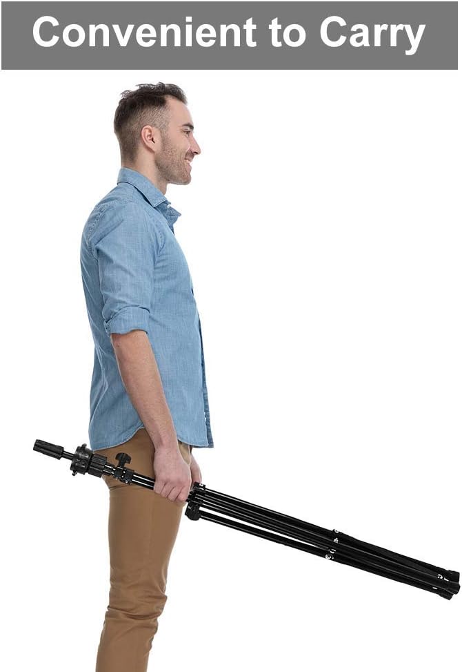 Ejoyous Puppenkopfständer, Übungskopf Stativ Stativ Einstellbare Perückenkopf Ständer Mannequin Stat