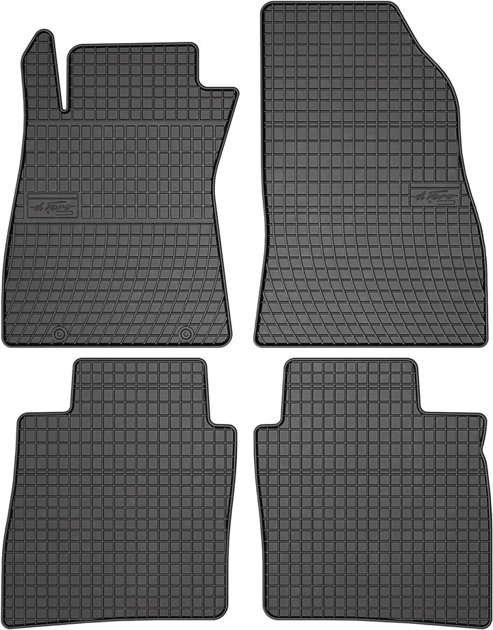 SMK Gummimatten Auto fussmatten Satz für Nissan Pulsar 2014-2018 Erleben Sie einen neuen Standard de
