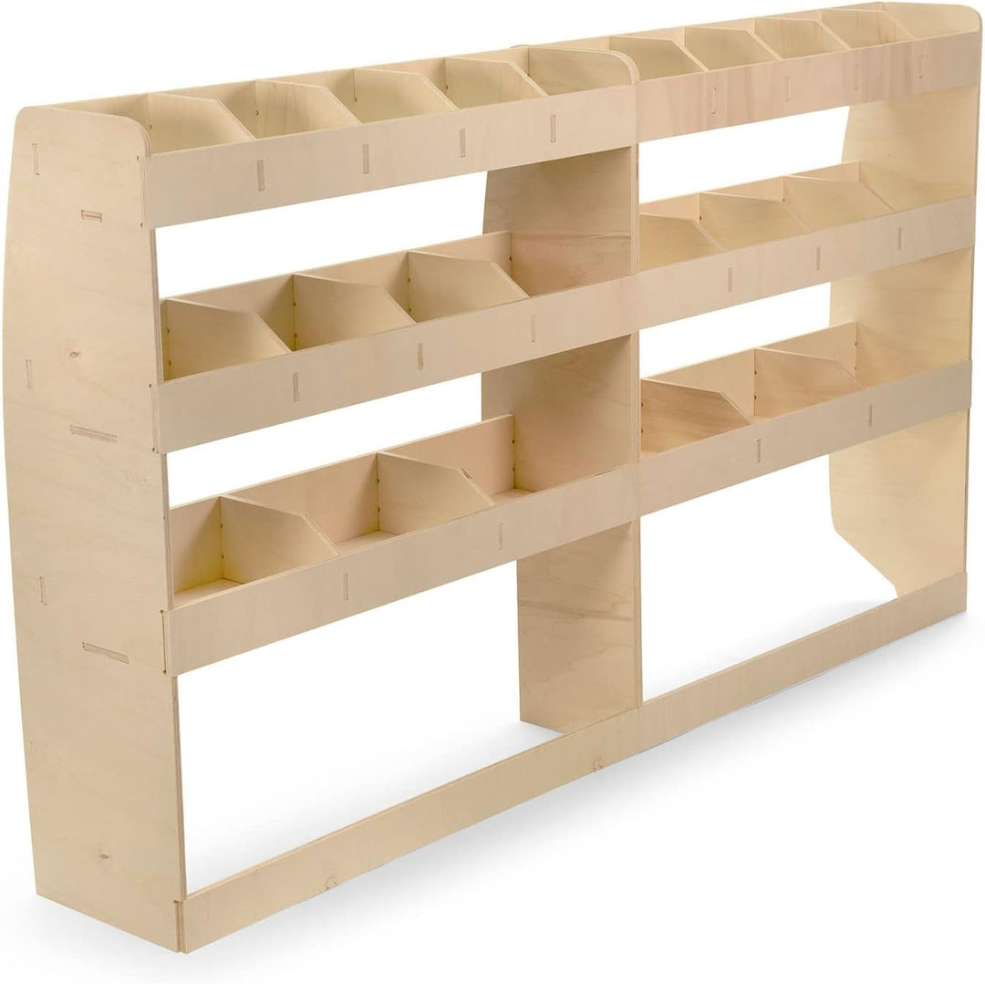 Vanify - Kompatibel mit Opel VIVARO L1 2019+ Fahrzeugeinrichtung Fahrzeugregale, komplette Fahrersei