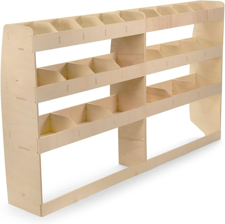 Vanify - Kompatibel mit Opel VIVARO L1 2019+ Fahrzeugeinrichtung Fahrzeugregale, komplette Fahrersei