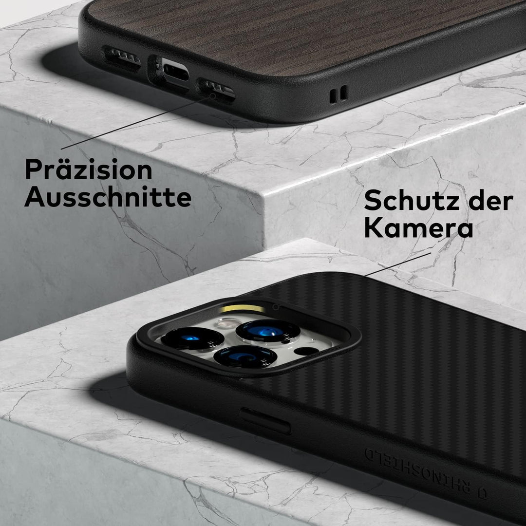 RhinoShield Case kompatibel mit [iPhone 13 Pro] | SolidSuit - Stossdämpfende & schlanke Schutzhülle