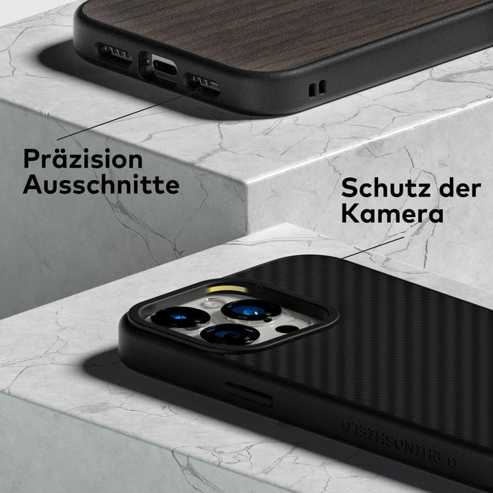 RhinoShield Case kompatibel mit [iPhone 13 Pro] | SolidSuit - Stossdämpfende & schlanke Schutzhülle