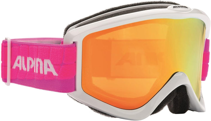 Alpina Unisex – Erwachsene Smash 2.0 Skibrille Blau, Blau