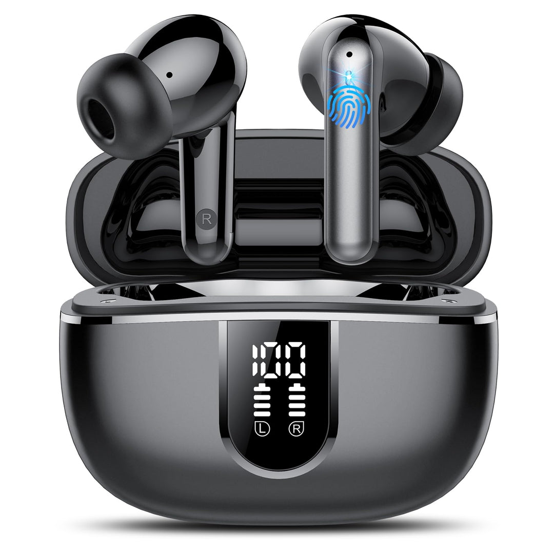 Bluetooth Kopfhörer, In Ear Kopfhörer Kabellos Bluetooth 5.4 Kabellose Kopfhörer mit 4 Mic, 2026 Kab