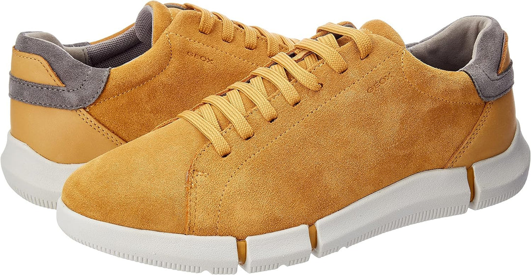 Geox Jungen U Adacter A Sneakers 41 EU Mustard, 41 EU Mustard