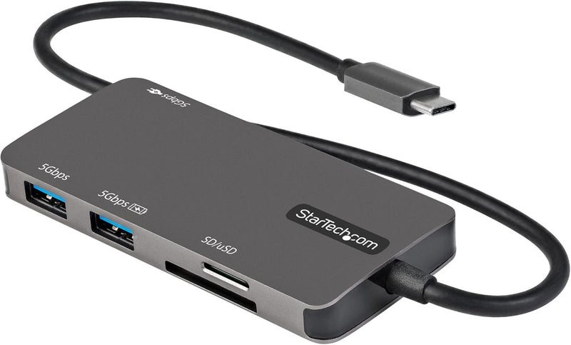 StarTech.com USB-C Multiport Adapter - USB-C auf 4K-HDMI, 100W PD Pass-Through, SD-/MicroSD-Steckpla