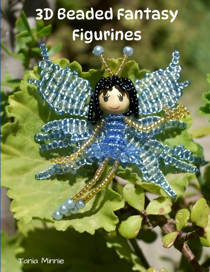 3D Beaded Fantasy Figurines Patterns: Santa, Mermaid, Elf, Easter Bunny & Fairy: Step-by-Step Seed B