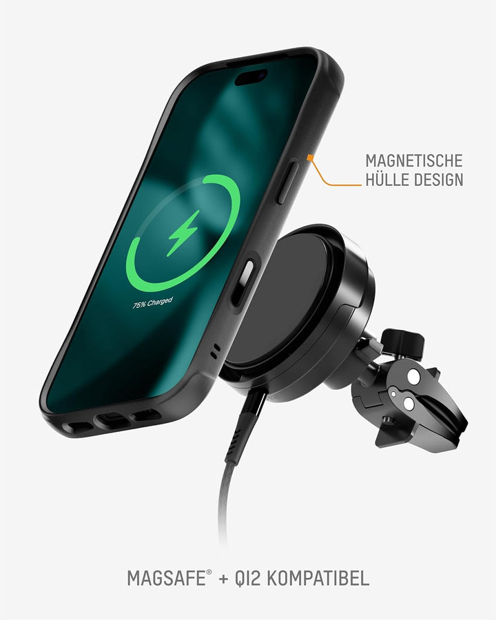 Mous Hülle für iPhone 17 Pro 6,3", kompatibel mit MagSafe [Kamerasteuerung Cover] - Limitless - Schü