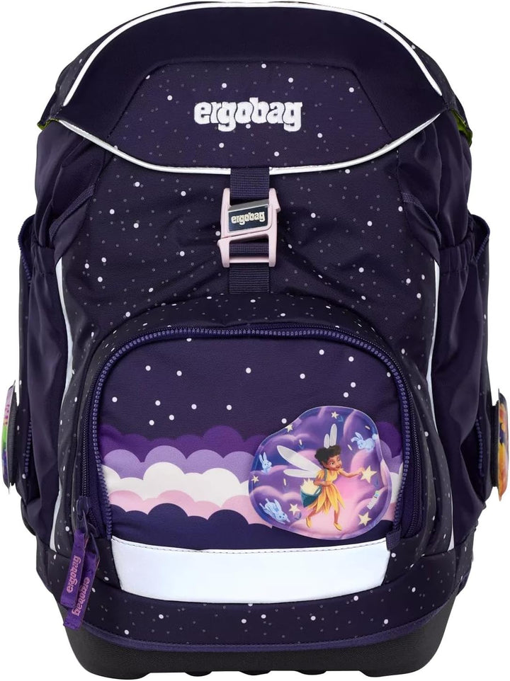ergobag Schulranzen-Set Pack Set Einheitsgrösse Sternguckbär - Lila, Einheitsgrösse Sternguckbär - L