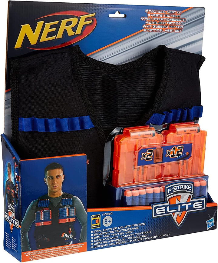 NERF Hasbro A0250148 - N-Strike Elite Battle Weste, Zubehör Standardverpackung, Standardverpackung