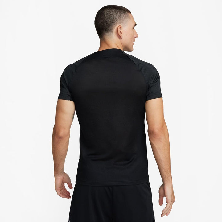 Nike Herren M Nk Df Strke III JSY Ss T-Shirt M Black/Black/Black/White, M Black/Black/Black/White