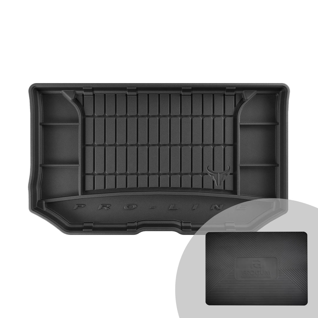 FROGUM ProLine 3D Gummimatte Exklusive Auto Kofferraummatte Kofferraumwanne für Ford Fiesta VII Acti