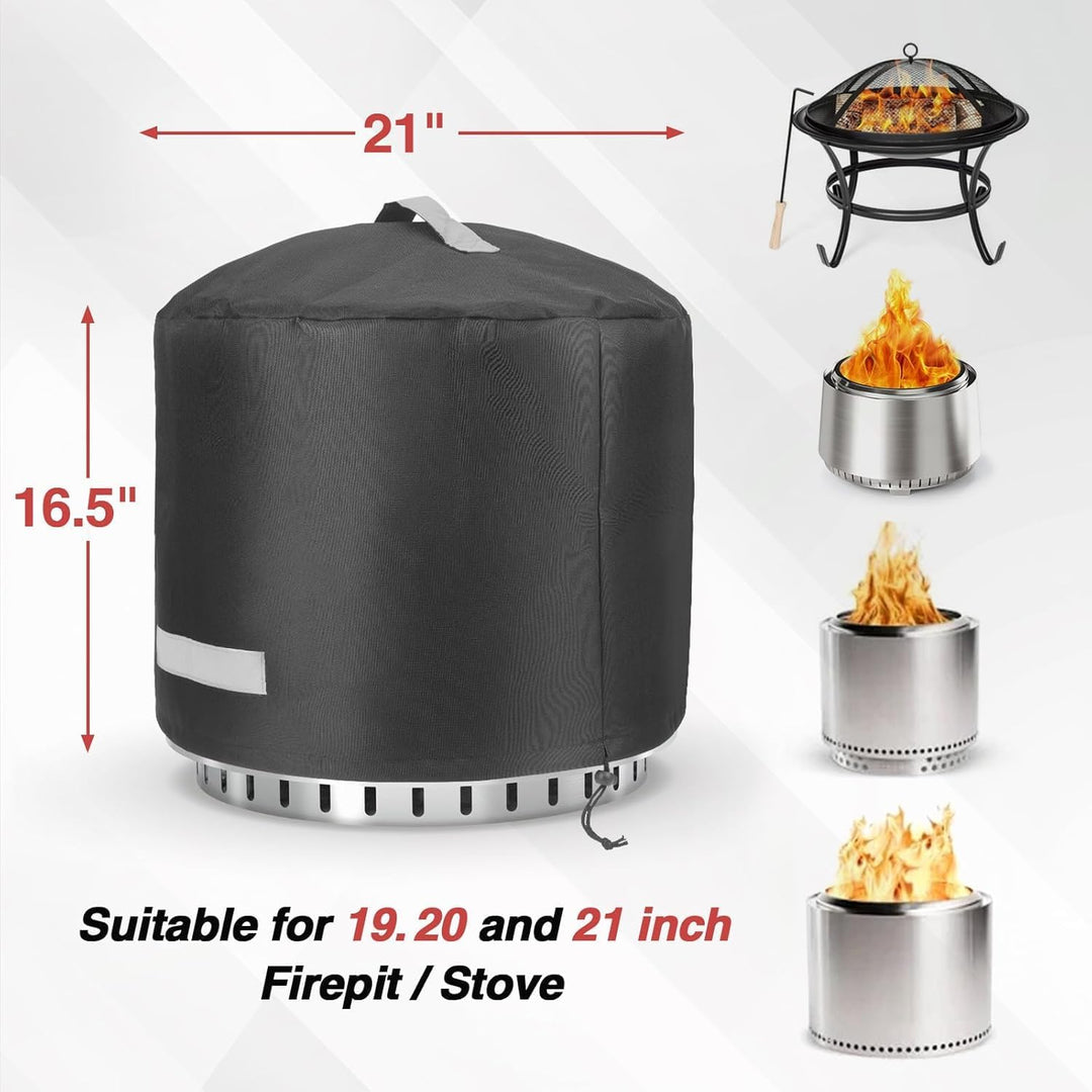 Solo Stove Abdeckung für Bonfire Feuerschale, Feuerstellenabdeckung Gasfeuerstelle für Solo Stove Bo
