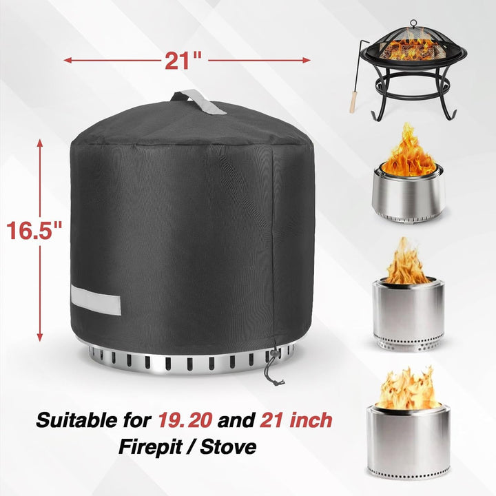 Solo Stove Abdeckung für Bonfire Feuerschale, Feuerstellenabdeckung Gasfeuerstelle für Solo Stove Bo