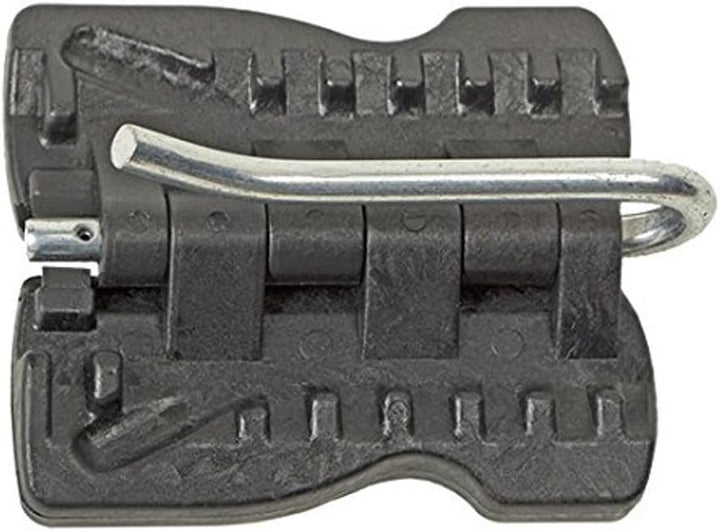 Fat Ivan The Original Klappbarer Türkeil mit Magnet (schwarz) Schwarz 1, Schwarz 1