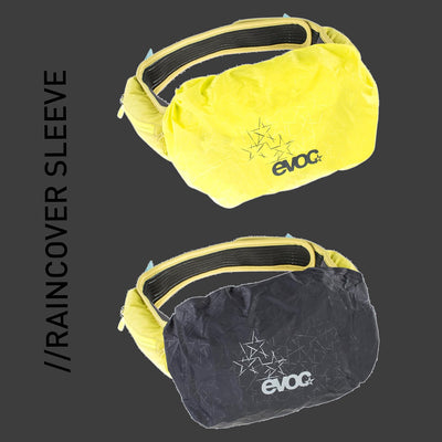 EVOC RAINCOVER SLEEVE HIP PACK Regenschutz Regenjacke für 3-7 Liter Hüfttaschen für Outdoor-Aktivitä