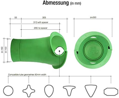 Cycloc Solo Fahrradständer, Wandhalterung, vertikal, horizontal, Weiss, Weiss