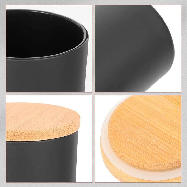 MAGICLULU 4 Sätze Kerzenbecher Kerzenhalter Glas Kerzen-kit Glas Zur Kerzenherstellung Kerzenbehälte